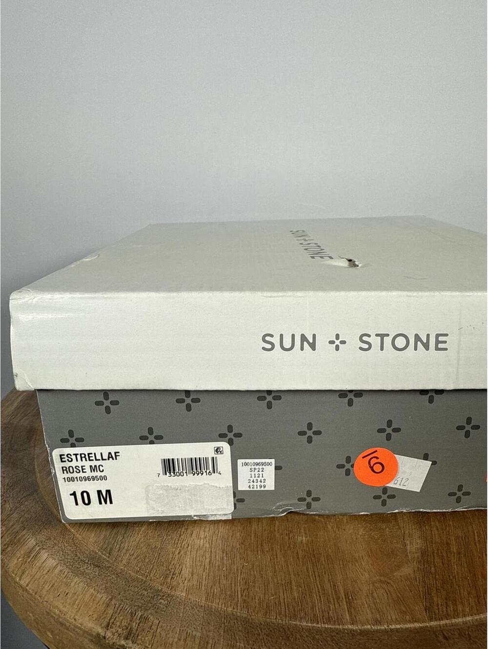 NWB Sun Stone Estrella Blush Faux Suede Platform Pumps Women's Size 10 - Picture 9 of 9